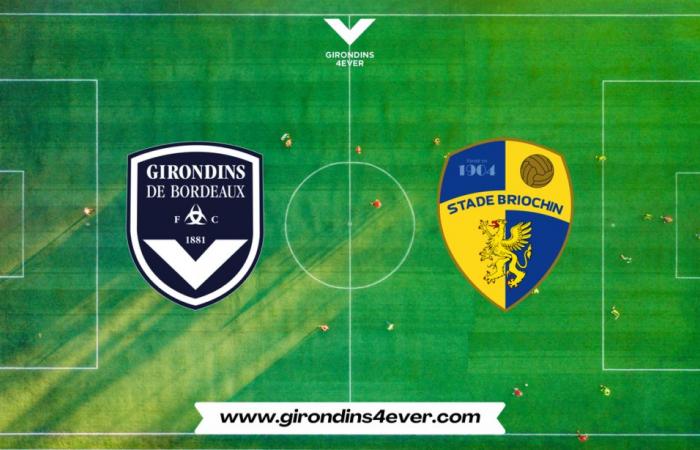 [J12] The Girondins group to face Stade Briochin