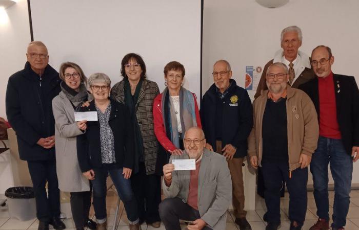 Villefranche-de-Rouergue. €17,000 donated for the fight against cancer