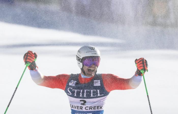 Swiss skiers complete Birds of Prey World Cup sweep as Thomas Tumler takes giant slalom title