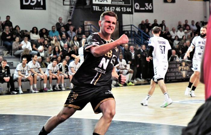 Handball: the “Noir et Or” of Frontignan perfectly in their objectives among the red lantern