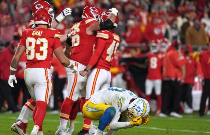 NFL: The Chiefs are kings of their section after a victory against the Chargers