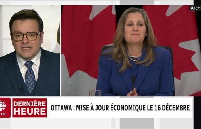 Ottawa to present its economic update on December 16 | 2024 federal budget