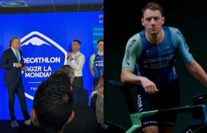 Cycling. Road – The Decathlon AG2R La Mondiale presentation this morning… To be continued here!