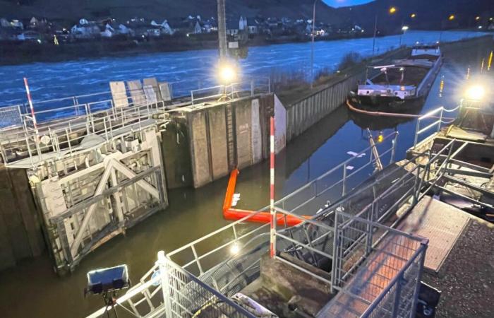 Moselle deprived of barges until March 2025