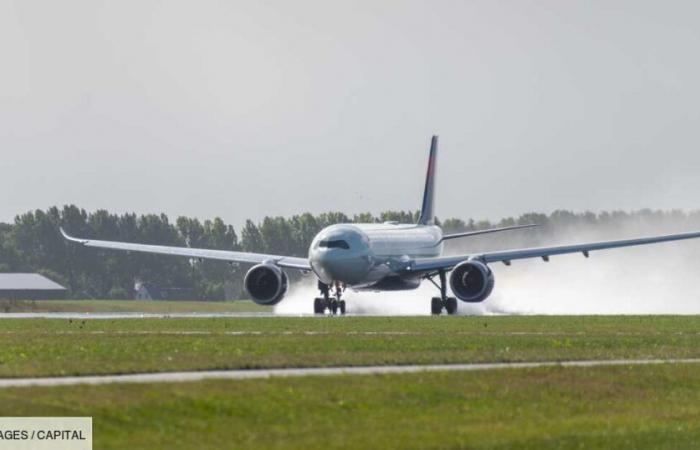 Fear in Caen, a plane misses its landing and goes around