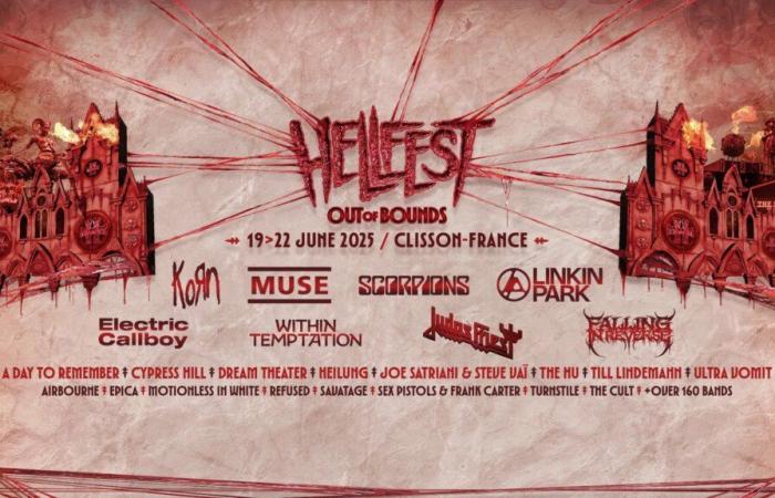 The Hellfest 2025 poster finally revealed!