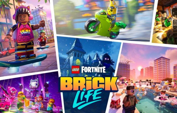 GEEKNPLAY – Fortnite – A new social game and major update to redefine the experience with LEGO Fortnite Brick Life