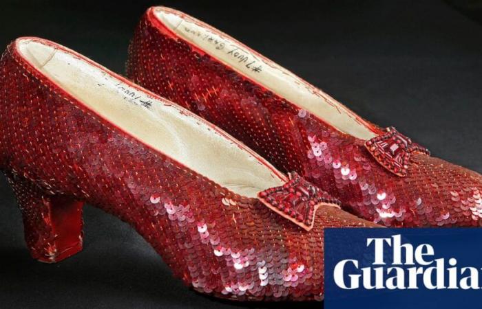 Dorothy’s Wizard of Oz ruby slippers sell for record-breaking $28m at auction | The Wizard Of Oz