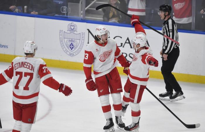 Monday in the NHL | Red Wings beat Sabers 6-5 in shootout