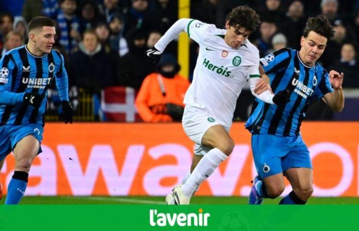 Follow the Champions League live: Tzolis equalizes for Bruges against Sporting (1-1), Openda and De Ketelaere scorers (videos)