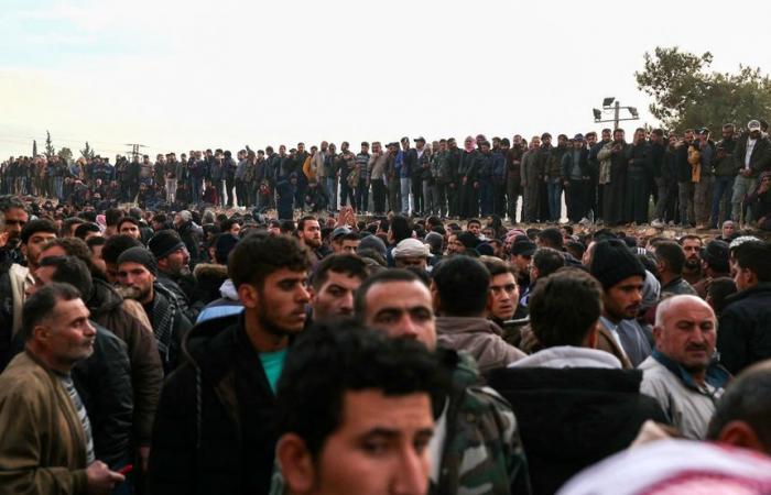 Fall of Bashar Al-Assad in Syria: families search for their loved ones in the liberated Saidnaya prison