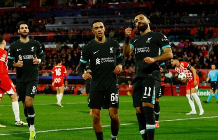 Girona 0 – 1 Liverpool: summary and goal of the Champions League