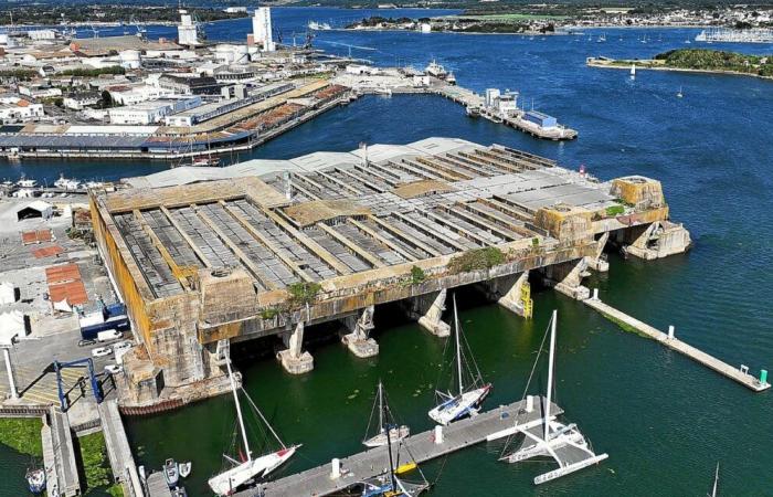 In Lorient, the extension of the offshore racing center is taking shape