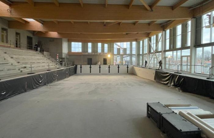 IN PICTURES – Visit to the future El Hogar aquatic center in Anglet