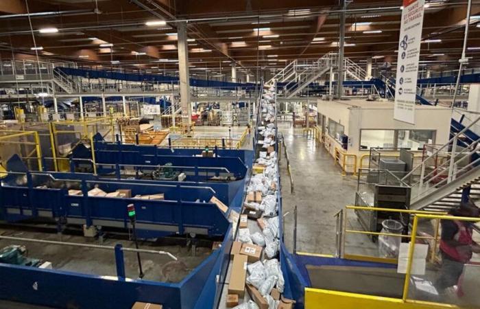 225,000 packages per day sorted on the Colissimo platform in Clermont-Ferrand