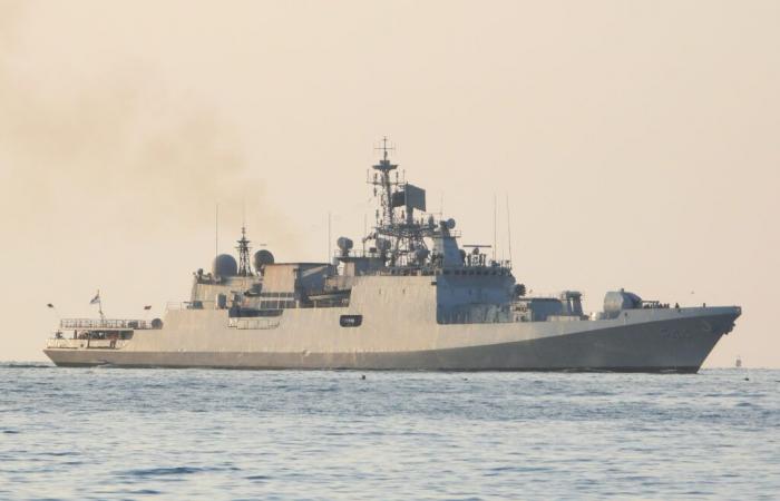 Russia delivers new frigate to India