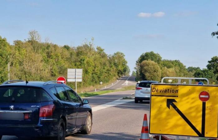 the Autreville viaduct will be closed for two nights next week