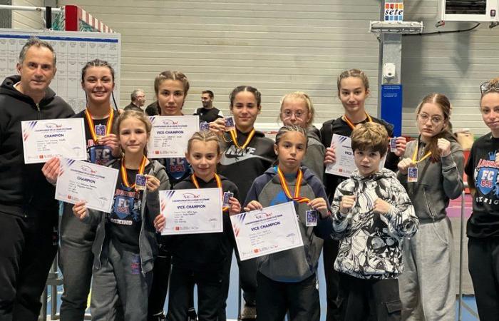 Young people from the Louvre Boxing Club shine at the Occitanie kick light championship