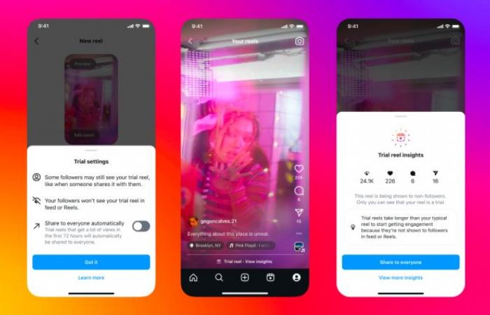 Instagram rolls out ‘trial reels’ that aren’t shown to a creator’s followers