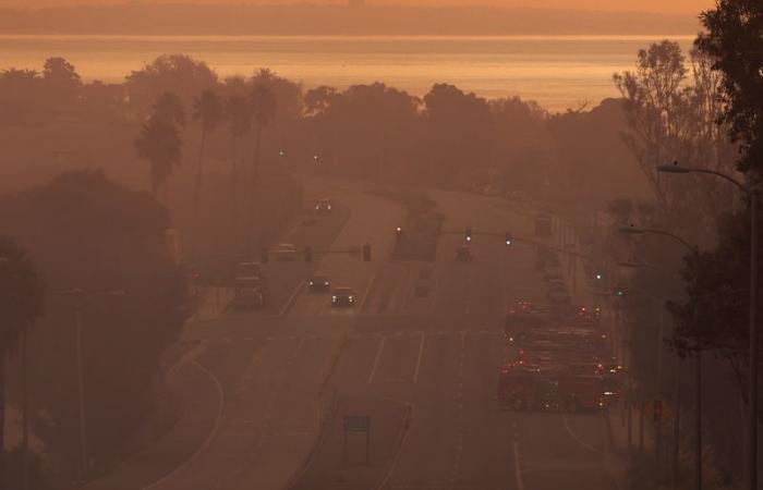 Wildfire forces evacuation in Malibu, California; students shelter in place