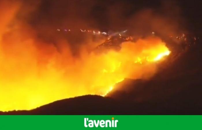 Alert in Malibu: an impressive fire spreads quickly (video)