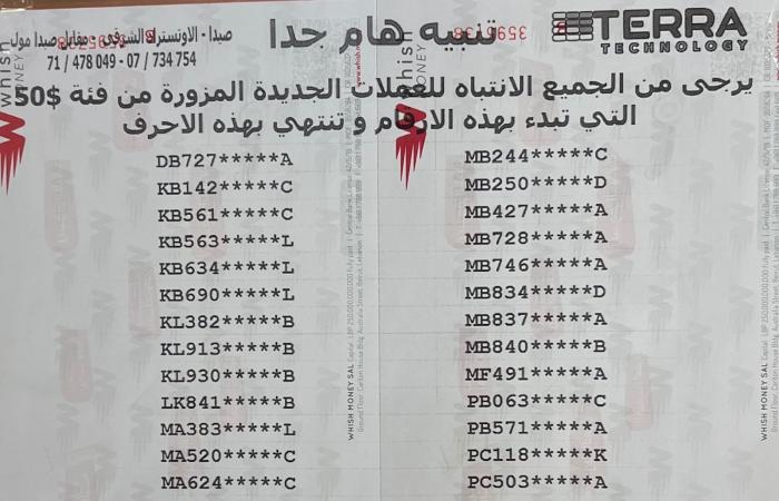 What we know about the counterfeit $50 notes circulating in Lebanon