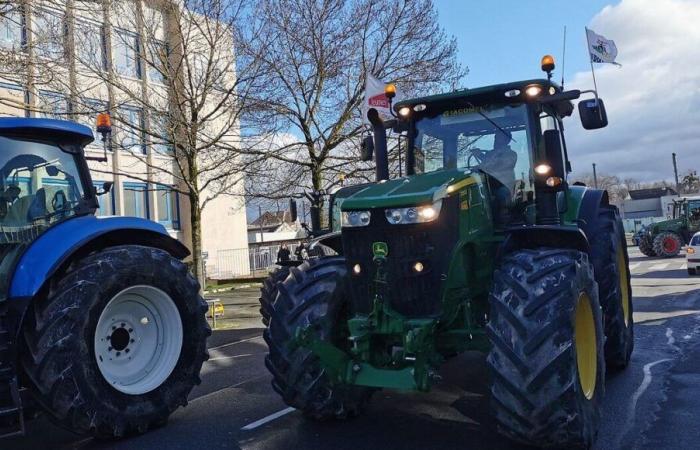 Côte-d'Or: 200 tractors expected this Wednesday morning in the streets of Dijon