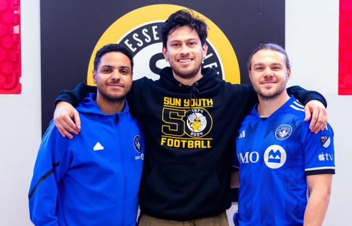 Volunteer | CF Montreal lends a helping hand to Sun Youth