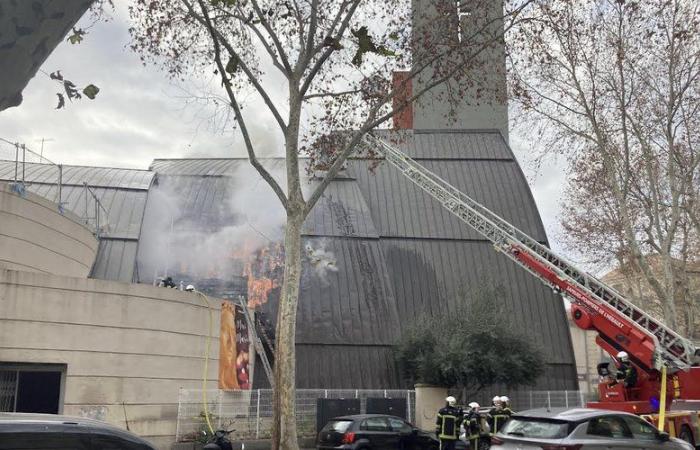 VIDEO. Fire in progress at the Church of Saints Francis in Montpellier: statue of the Virgin Mary evacuated, type of fire… follow the situation