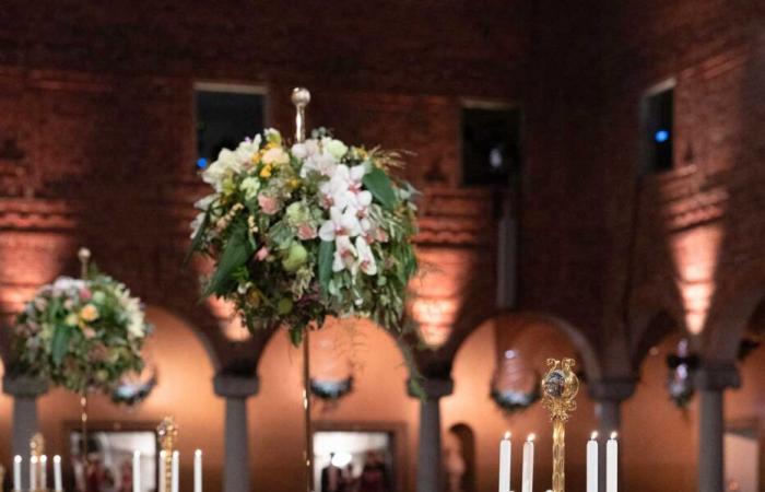 The banquet menu served to the Swedish royal family and Nobel laureates in photos