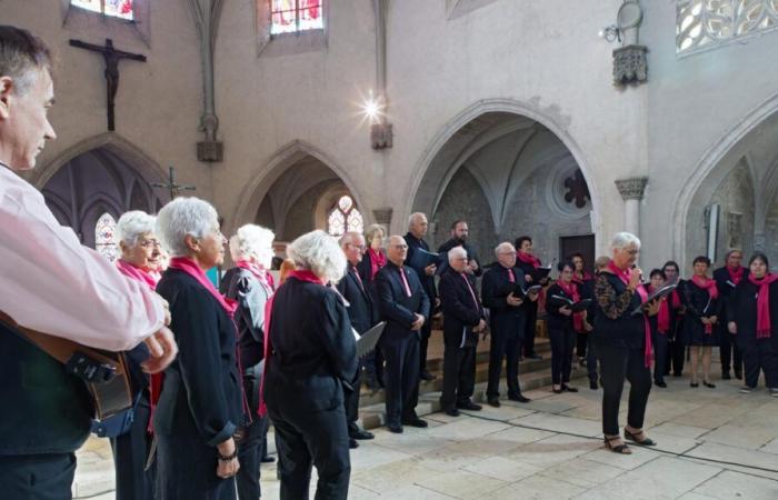 Christmas concert of the Cantata at Saint-Sauveur church