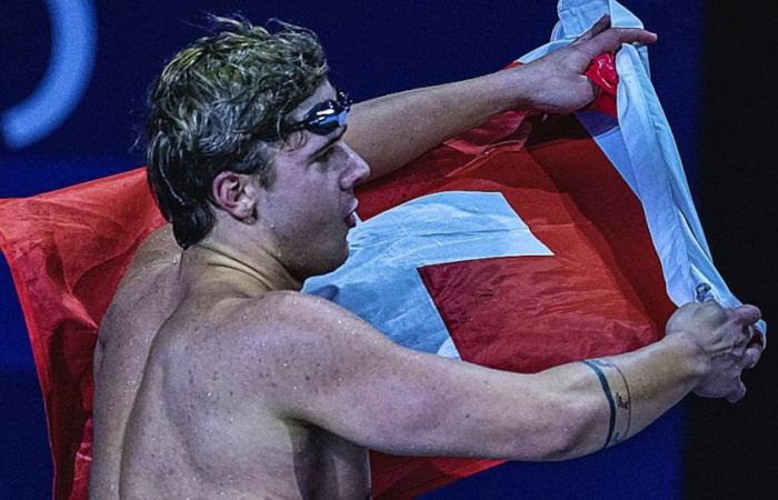 Outstanding Noè Ponti becomes the first Swiss swimming world champion