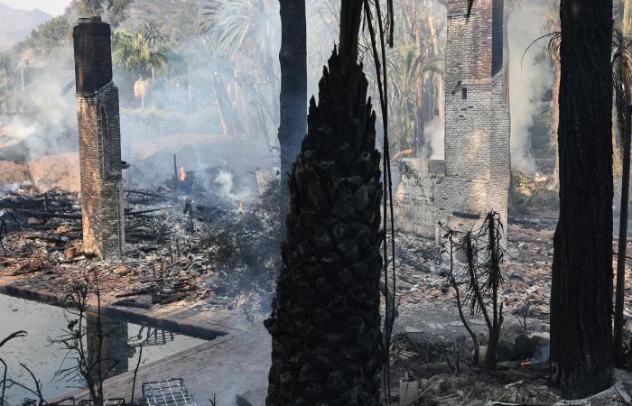 the impressive images of the megafire in Malibu, where thousands of residents were evacuated