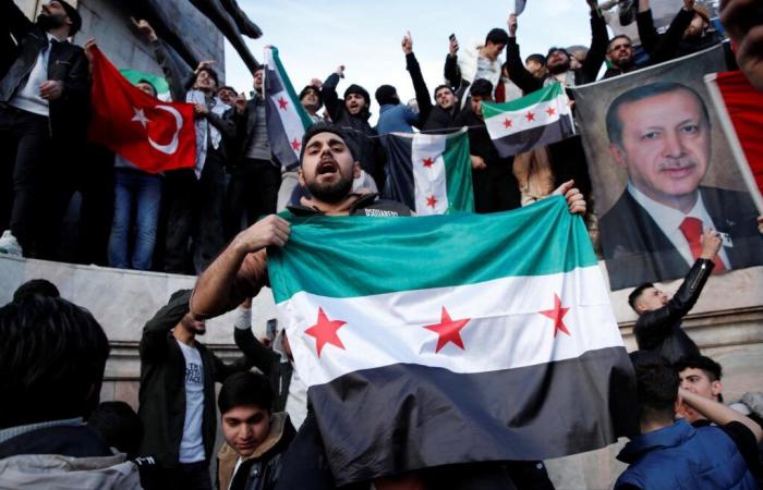 “Turkey supports but does not really control the opposition to the fallen regime in Damascus”