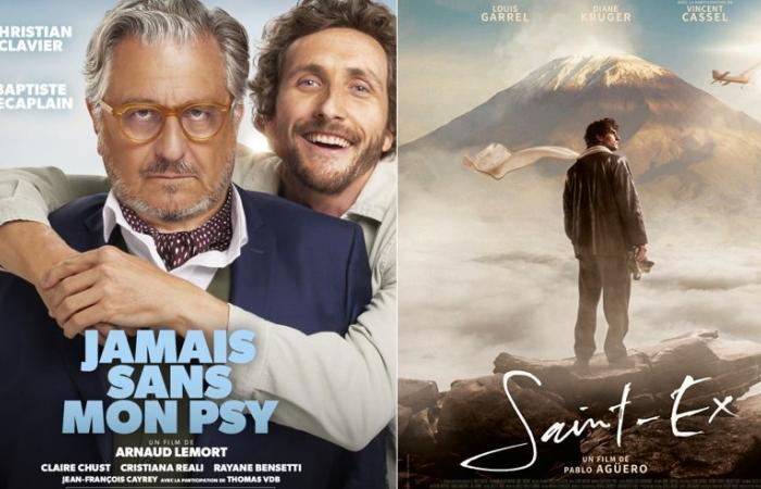 At the cinema: “Never without my shrink” and “Saint-Ex”