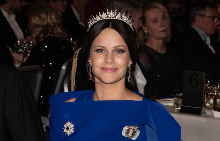 Pregnant Princess Sofia Honors Nobel Prize Winners in Her Topaz Wedding Tiara and New Romantic Jewelry