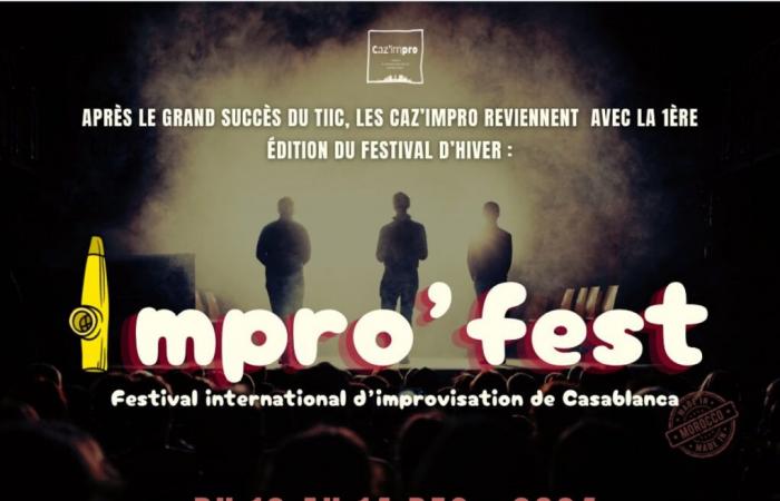 Caz’impro announces the 1st edition of Impro’Fest