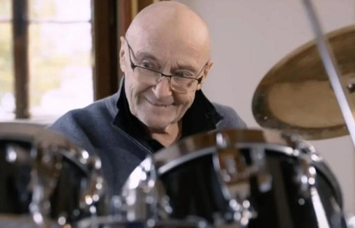 Phil Collins back behind the drums for a documentary