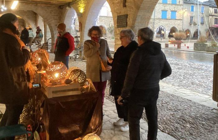 Sauveterre-de-Rouergue. Mixed success for the Christmas market