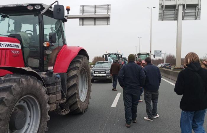 Pas-de-Calais farmers block the A16 motorway