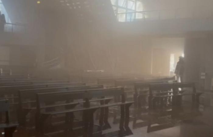 IN PICTURES. Fire in a church in Montpellier: convent fire, evacuation of the Virgin… photos of the disaster from the inside