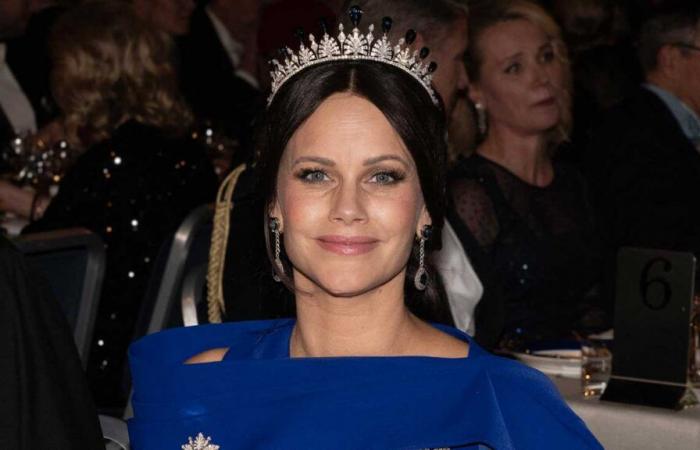 Pregnant Princess Sofia Honors Nobel Prize Winners in Her Topaz Wedding Tiara and New Romantic Jewelry