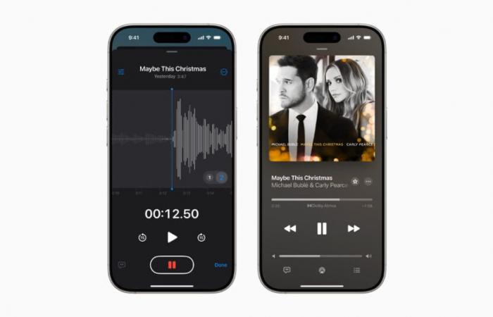 Dictaphone update introduces Layered Recording functionality to the iPhone 16 Pro range