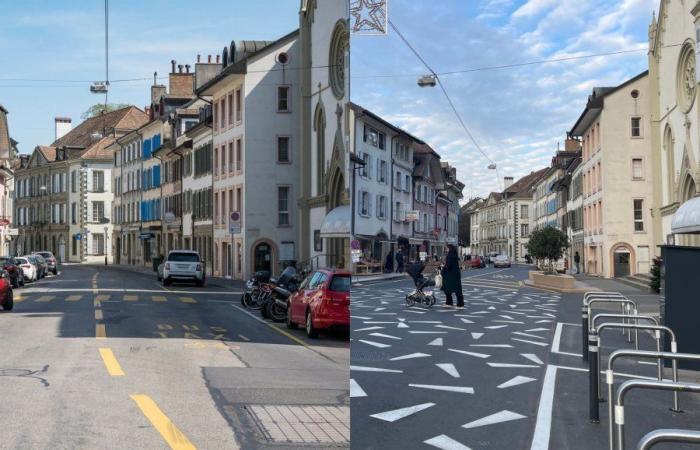 City of Morges – The construction site is completed on rue Louis-de-Savoie