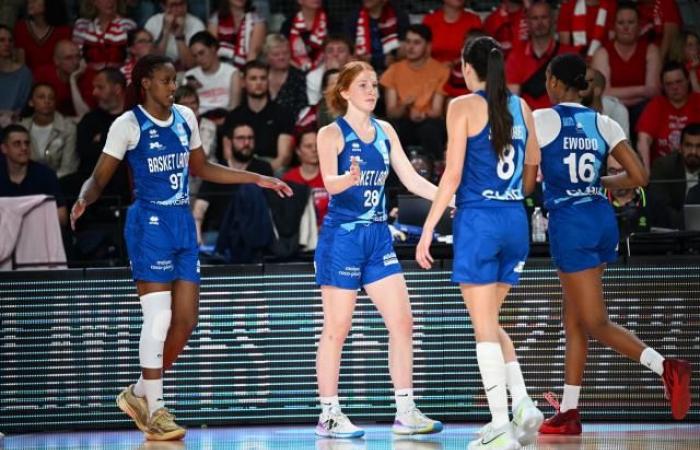 Basket Landes beats Bourges at the end of the suspense in the Euroleague