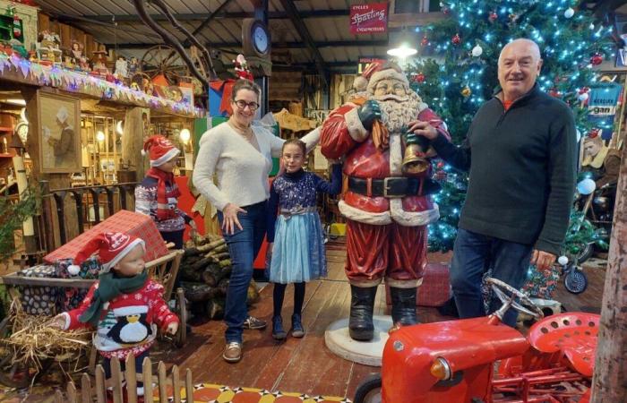 This biscuit factory in Brittany treats us for Christmas with its decorations and collectible toys