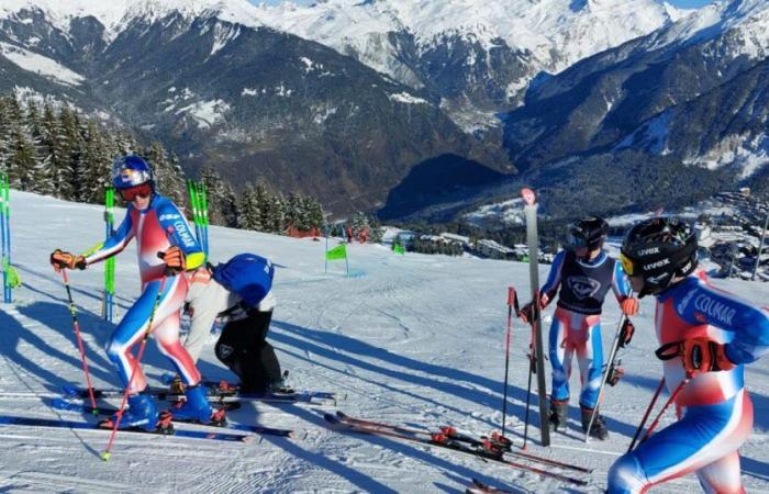 at the heart of the Blues’ training before Val d’Isère