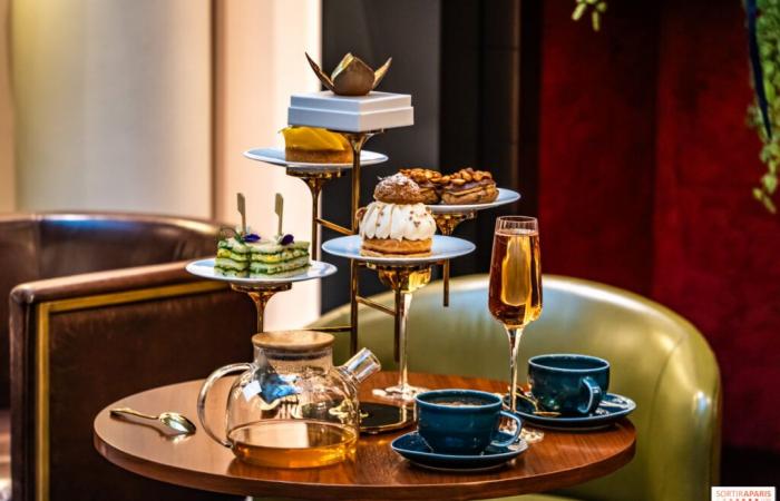 An enchanting Christmas Tea Time at the Officine of the Hôtel du Louvre with Jade Genin