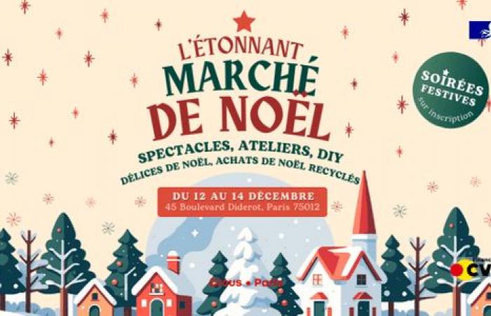 The Amazing Christmas Market: student eco-solidarity celebration – CITEAUX UNIVERSITY CENTER – PARIS, 75012