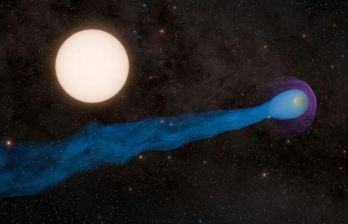 NASA discovers an incredible planet with a Gas “Tail”: WASP-69 b